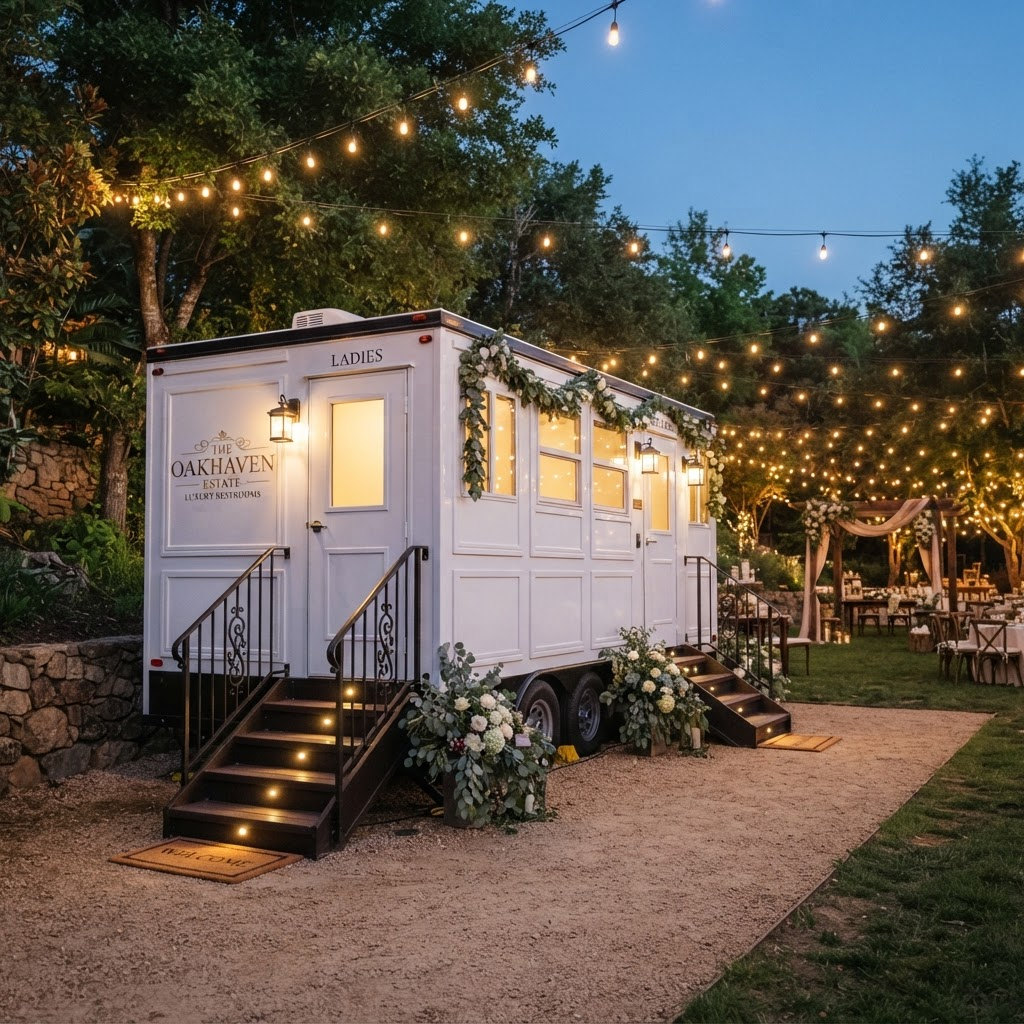 Luxury Restroom Trailer